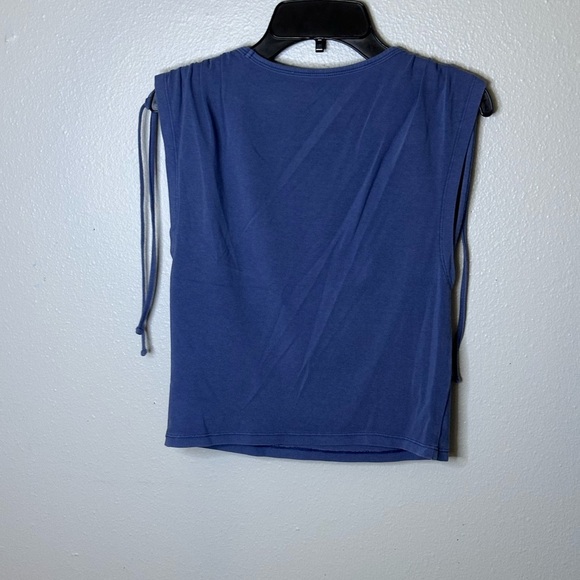 American Eagle Women Blue Crop‎ top size small - Picture 5 of 8